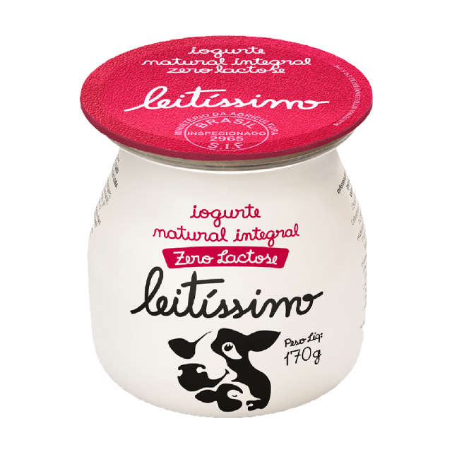 Iogurte Natural Integral Zero Lactose 170g - Leitíssimo